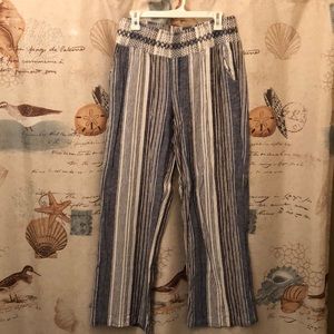 Lenin blue striped dress pants